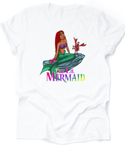 The Lil Mermaid T-shirt - Jazzi D's Hometown Tees